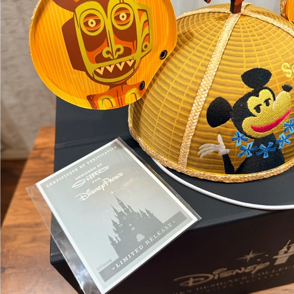 Disney x SHAG Tiki Room Mickey Ears LE D23 - Picture 3 of 8